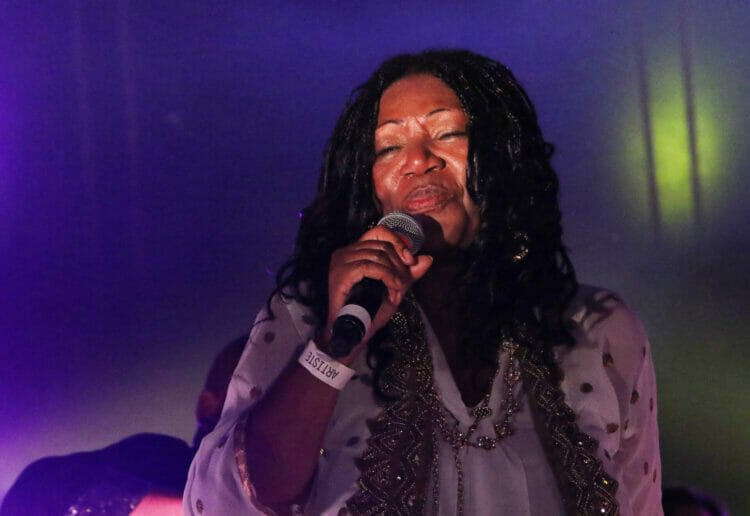 Liz Mitchell will return with Boney M when they play Henley Festival alongside Nile Rodgers, Westlife, and Rag'n'Bone Man this summer. Picture: Dijana Capan/DVision Images.