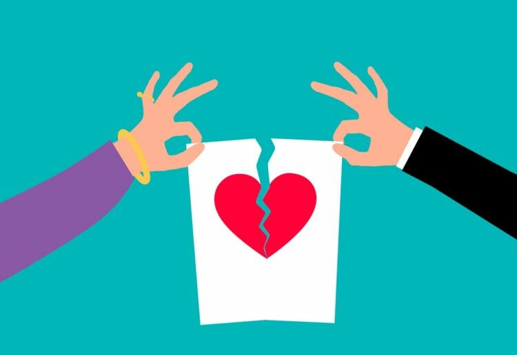 A course can help people going through a relationship breakdown or split Picture: Pixabay