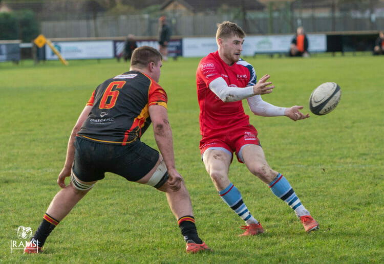 Will Parlington in action for Rams against Hull Picture: Tim Pitfield