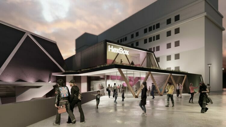 The council has set out plans for £12 million of the funding to "revitalise" the Hexagon with a more accessible, flexible new space. Picture: Courtesy of Reading Borough Council