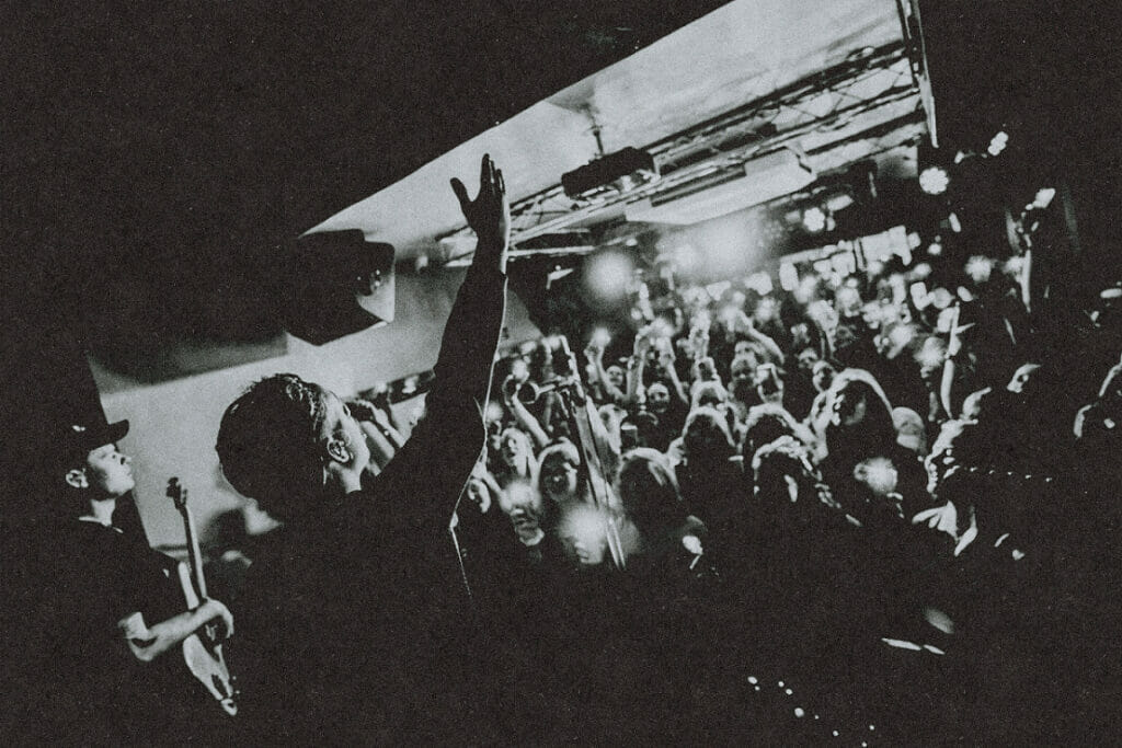  Only The Poets played two sold out shows at The Purple Turtle to celebrate their homecoming and having signed to EMI Records. Picture: Jordan Daniel Logan, by courtesy of Chuff Media