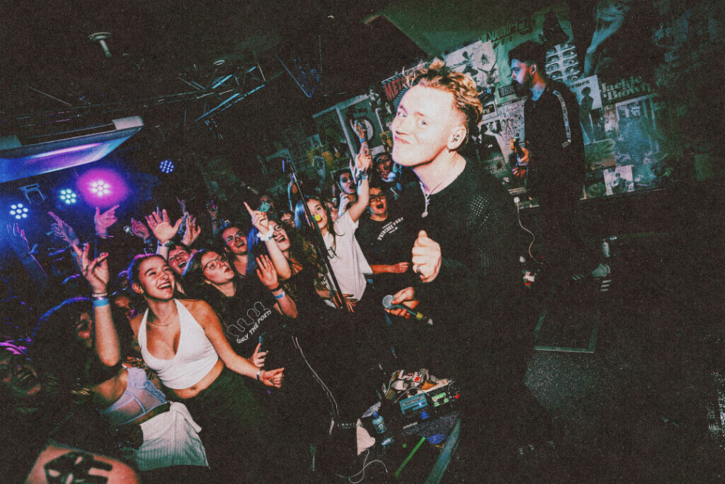 Lead vocalist Tommy Longhurst said that for the band, the venue was "part of our world". Picture: Jordan Daniel Logan, by courtesy of Chuff Media