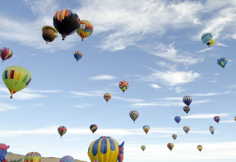 A virtual balloon race will come to Woodley during half-term Picture: debi1016 from Pixabay