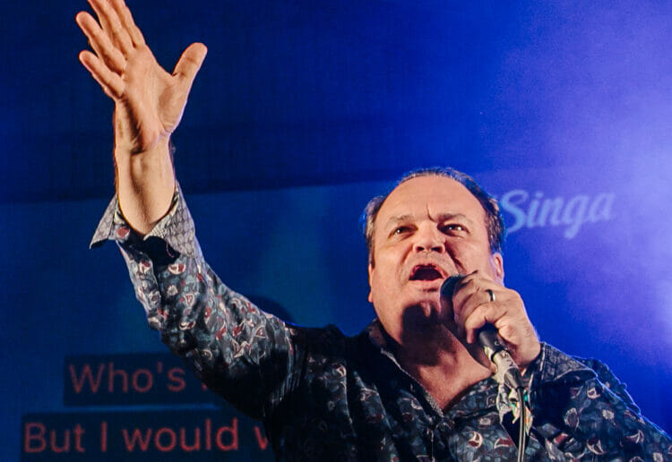 Shaun Williamson is set to bring his festival hit show, Barrioke, to Forbury Gardens as part of Blue Collar and The Grumpy Goats Cheese Feast festival in April. Picture: Francisco Augusto, courtesy of Blue Collar Corner