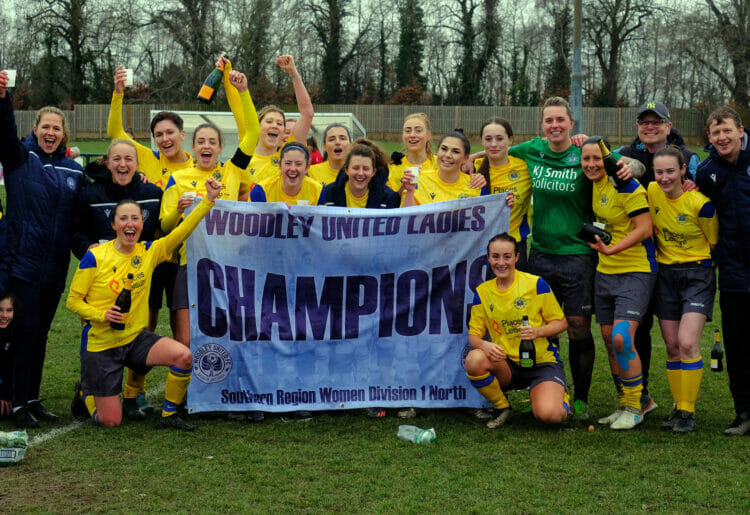 Milton United v Woodley United Ladies Pictures: Andrew Batt