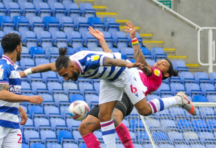Reading v Derby County - Liam Moore Picture: Steve Smyth