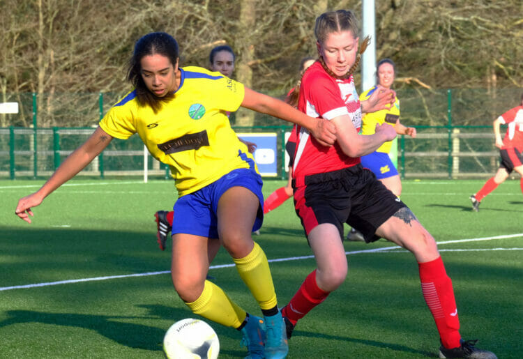 Ascot United Ladies v Eversley & California Ladies Pictures: Richard Milam