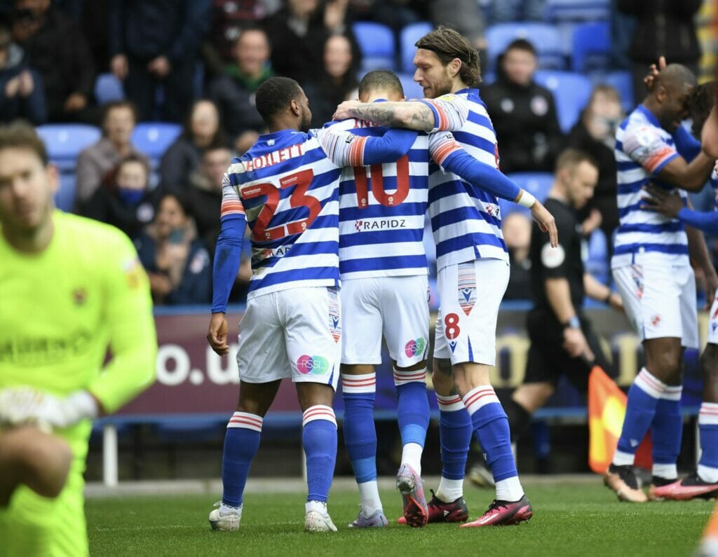 Reading v Blackpool Pictures: Steve Smyth & Luke Adams
