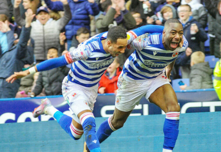 Reading v Blackpool Pictures: Steve Smyth & Luke Adams