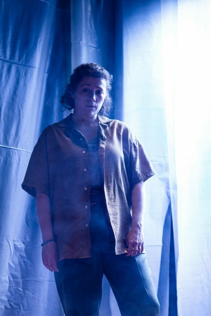 Jessica Temple as Isla. Picture: Harry Elletson, courtesy of Reading Repertory Theatre