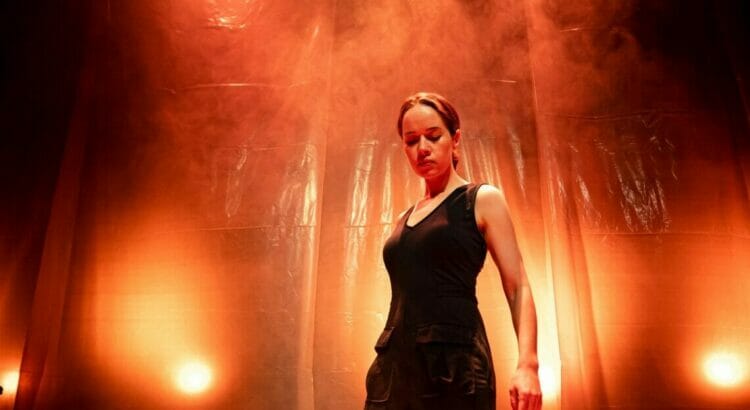 Anna Popplewell as Hedda Gabler at Reading Repertory Theatre. Picture: Harry Elletson, courtesy of Reading Repertory Theatre
