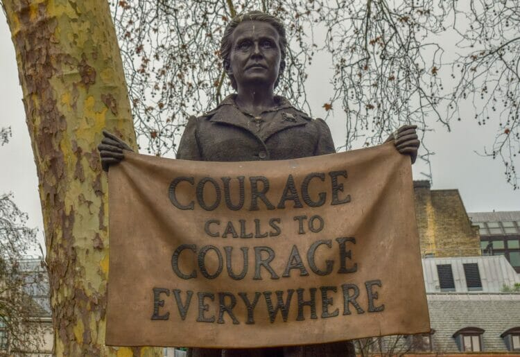 A statue of Millicent Fawcett Picture: Dimitris Vetsikas from Pixabay