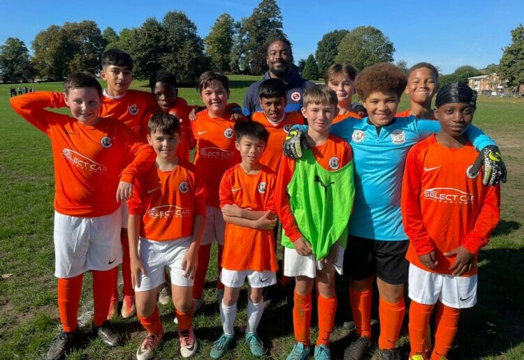 Centre Skills FC, Tilehurst, was where Grassroots FA founder Gary Small started out coaching. Picture courtesy of Select Car Leasing