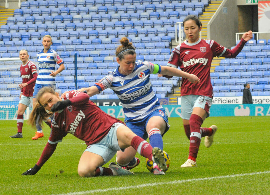 Reading Women v West Ham Women Pictures: Steve Smyth
