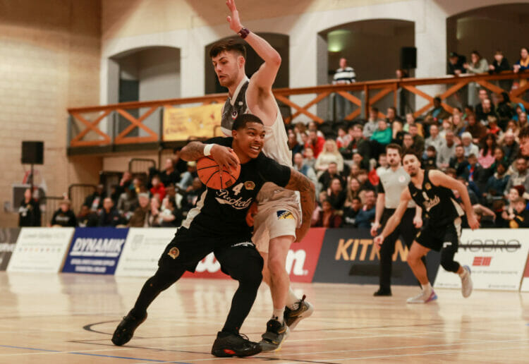 Westminster Warriors VS Reading Rockets in NBL action.