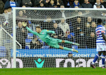 Joe Lumley was forced into a couple of reflex saves. Picture: Steve Smyth
