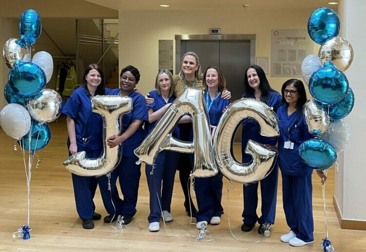 SUCCESS: The endoscopy service at The Circle Hospital in Reading are celebrating after receiving a great inspection result