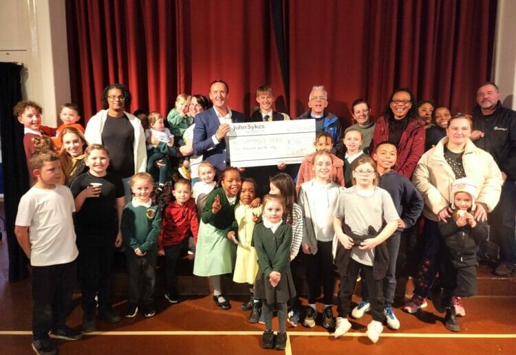 The John Sykes Foundation has given a grant to St Matthew's Church in Southcote to help it run its warm space