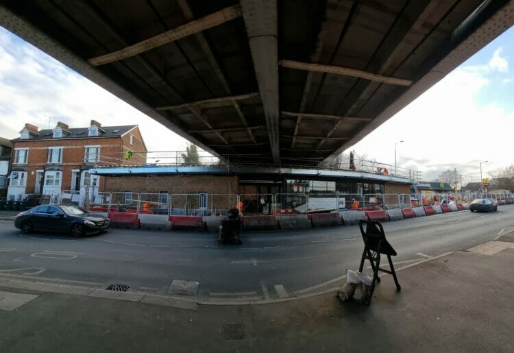 Work on Reading West station's upgrade is nearly complete Picture: GWR
