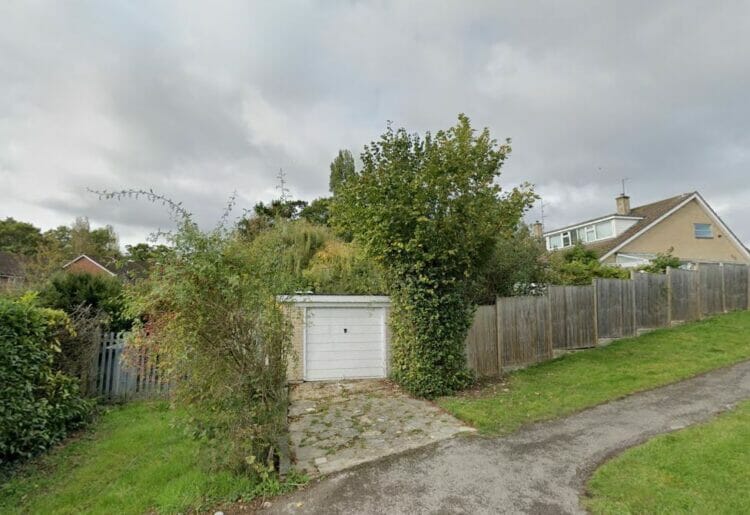 5 Stoneham Close in Tilehurst. The landowner wants to build a new house to provide two new homes on land to the rear. Credit: Google Maps