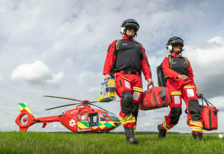 Thames Valley Air Ambulance Picture: Thames Valley Air Ambulance