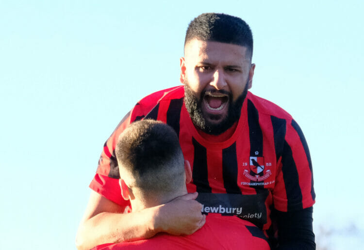 Finchampstead FC Picture: Andrew Batt