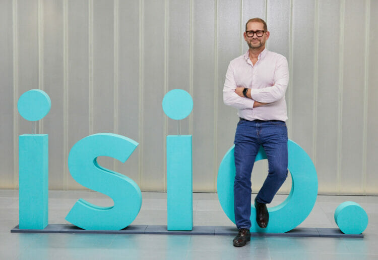 Andrew Coles, CEO Isio, is celebrating the firm's expansion
