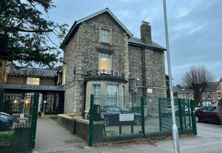 Western Elms Surgery off Oxford Road in Reading now has fences to deter trespassers Picture: Local Democracy Reporting Service