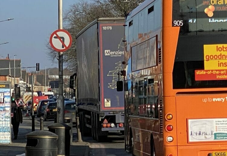Traffic jams on A4 London Road caused by Network Rail's work on the 106-year-old railway bridge. The work will finish in May Picture: Phil Creighton