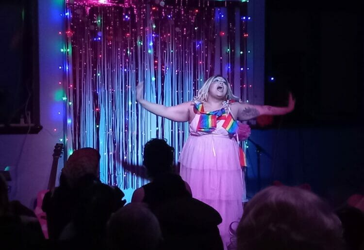 Anita Oui's Suspenders takes place at The Rising Sun Arts Centre on Saturday, April 1. Picture: Jake Clothier