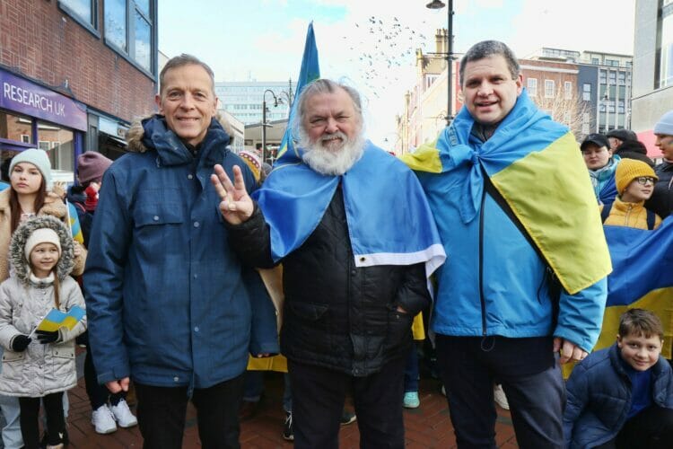 One year on, Reading shows it still supports Ukraine