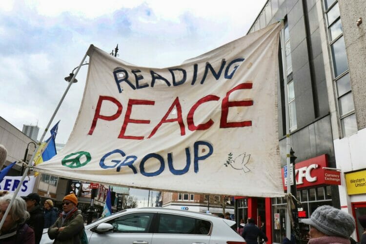 One year on, Reading shows it still supports Ukraine