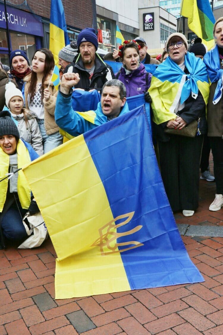 One year on, Reading shows it still supports Ukraine