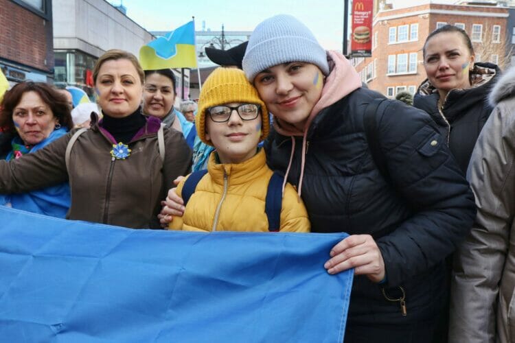 One year on, Reading shows it still supports Ukraine