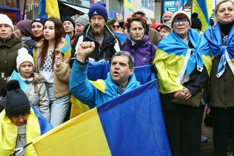 One year on, Reading shows it still supports Ukraine