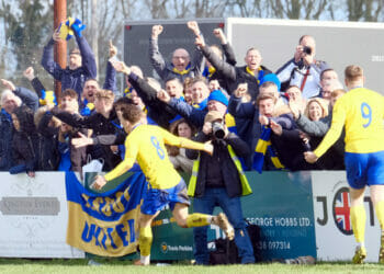 orsham Town v Ascot United - FA Vase semi-final Pictures: Andrew Batt