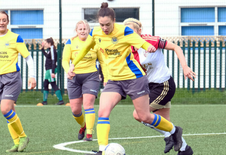 Woking v Woodley United Ladies Pictures: Andrew Batt