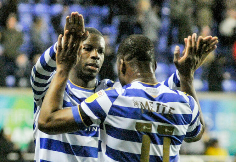 Reading v Birmingham City Yakou Meite, Lucas Joao