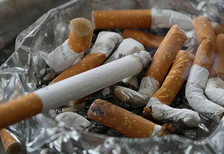 Stubbing cigarettes out is a good way of preventing fires Picture: Gerd Altmann from Pixabay