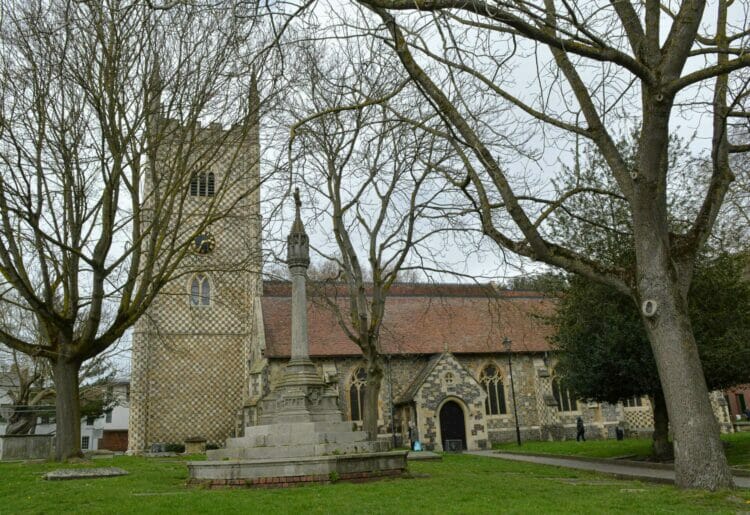 The church at Reading Minster Picture: Steve Smyth