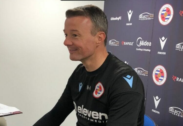 Reading FC interim manager Noel Hunt
