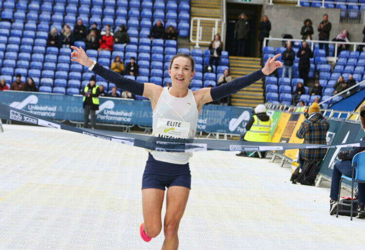 Naomi Mitchell, Reading AC, backed up her win at the Reading Half with victory at the Manchester Marathon. Picture: Dijana Capan/Dvision Images