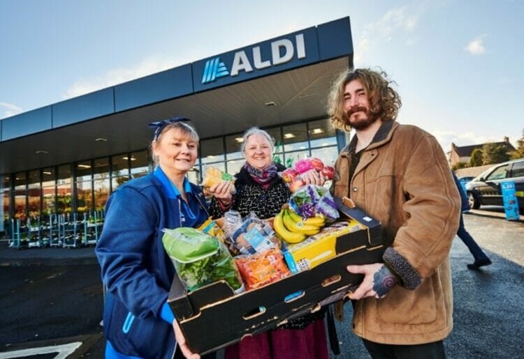 Aldi donated 4,120 meals to worthy causes in Berkshire over the Easter break. Picture: Citypress
