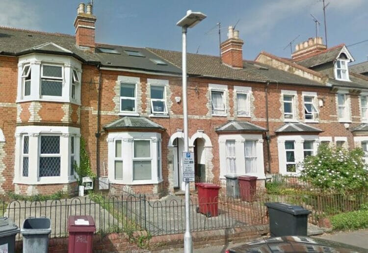 64 College Road, East Reading. It\'s currently a six person home of multiple occupation (HMO). The landlord wants to change it to fit eight people. Picture: Google Maps