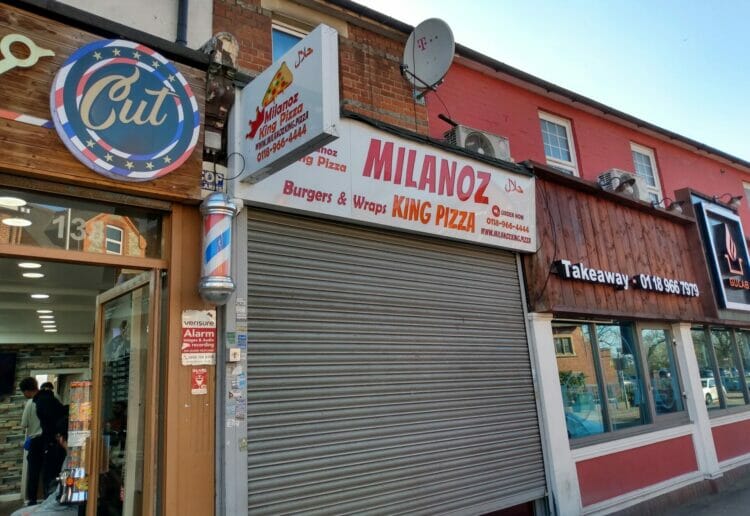 The Milanoz King Pizza at 136 Wokingham Road, East Reading. Picture: Local Democracy Reporting Service