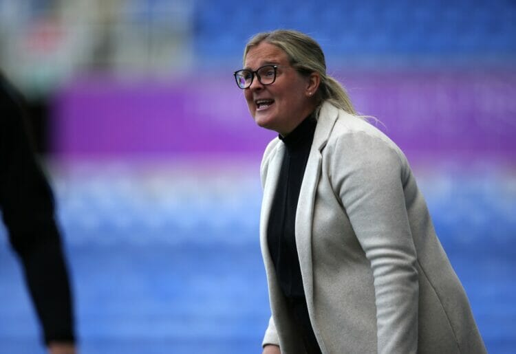 Reading FC Women's manager Kelly Chambers Picture: Neil Graham