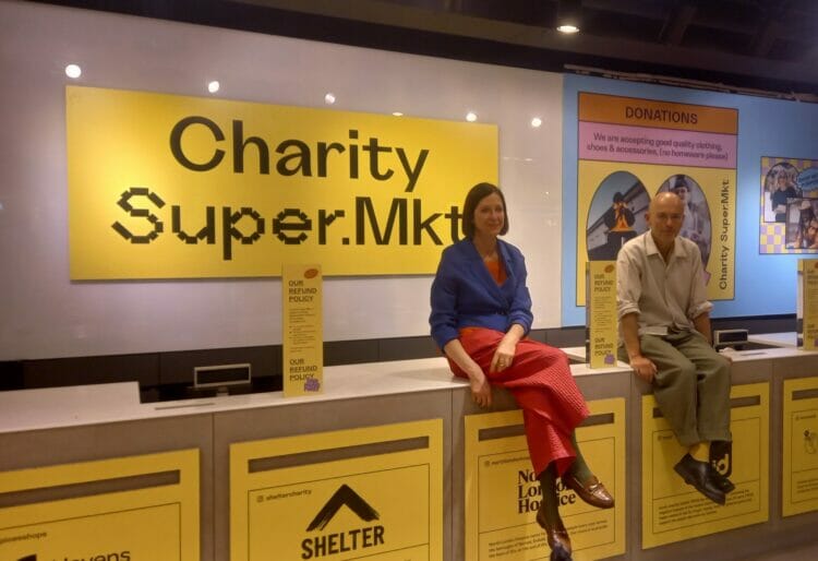 Charity SuperMkt will remain open until Sunday, May 21, when it is planned to continue touring the country. Picture: Jake Clothier