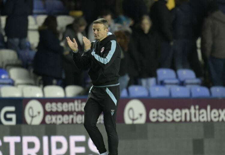 Reading FC interim manager Noel Hunt Picture: Luke Adams