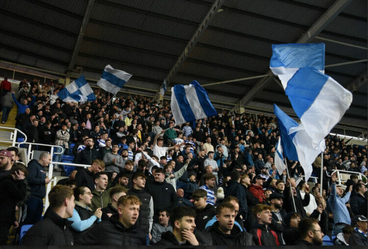 Reading FC fans Picture: Luke Adams