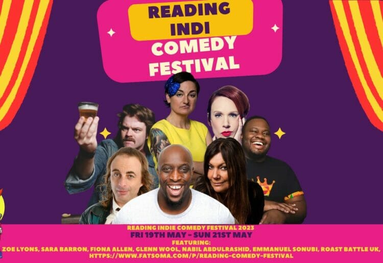 Reading Indie Comedy Festival runs in venues across town from Friday, May 19, to Sunday, May 21. Picture: Courtesy of Mates Rates Comedy